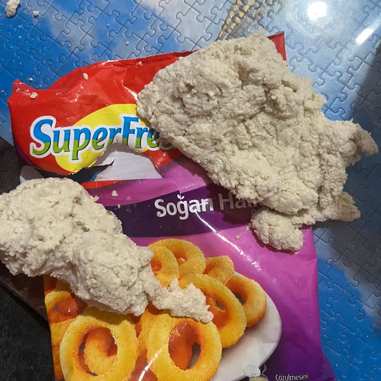 Superfresh Dondurulmuş Soğan Halkası Blok Halinde Çıktı