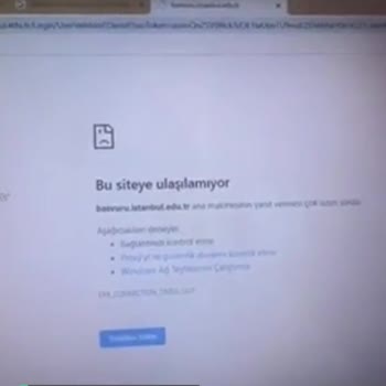 İstanbul Üniversitesi Başvuru Sayfasına Erişim Yok