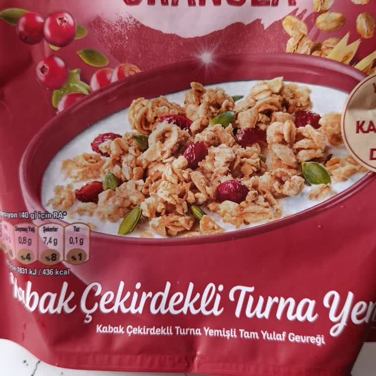 Granola Paketi İçinde Larva Tespiti Ve Gıda Güvenliği İhlali