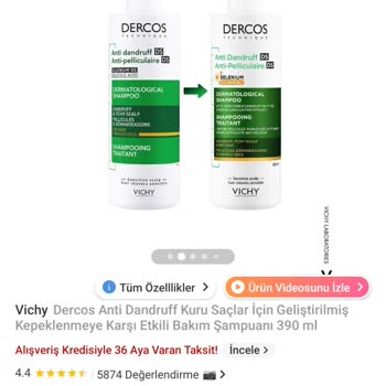 Vichy Şampuanında Yanıltıcı Görseller, Eski Ambalaj Ve Orijinallik Şüphesi