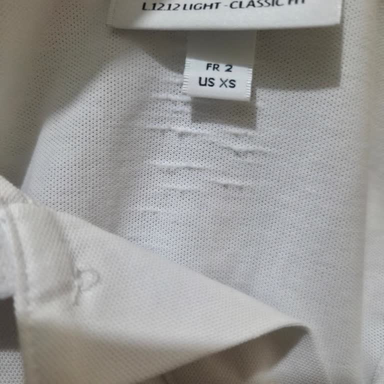 Defolu Lacoste Tişörtte İade Ve Değişim Reddedildi