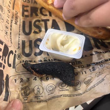 Yanmış Ve Küçük Döner Ürünü İçin 275 TL Ücretine Hayal Kırıklığı