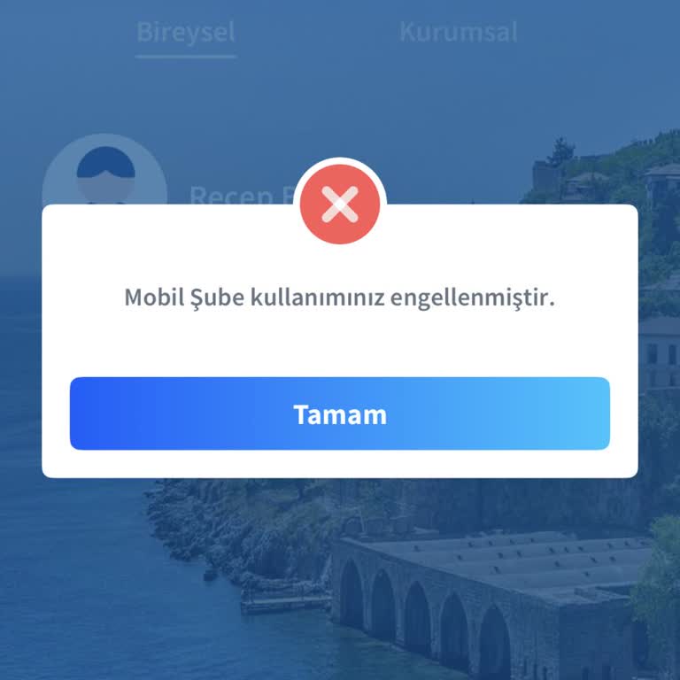Mobil Şube Engellendi Ve Bankadan Yanıt Gelmiyor