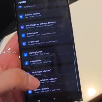 Samsung Telefon Sıfır Ürün Yerine Yenilenmiş Cihaz Göndermesi- Batarya Şişmesi