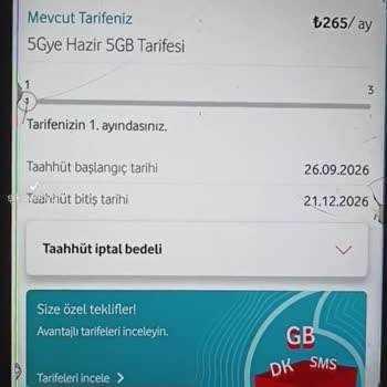 Vodafone Haksız Bedel Ödetti!