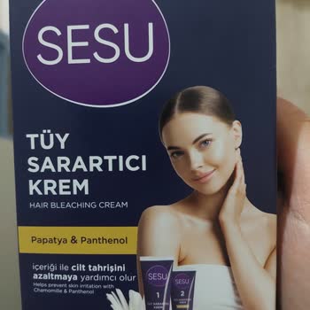 Sesu Tüy Sarartıcı Krem Yeni Kutusunda Şiddetli Yanık Ve Yara Oluştu
