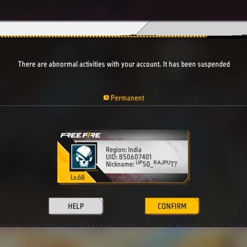 Free Fire Account Unban