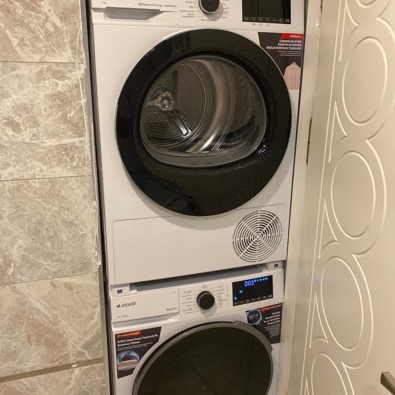 Montaj Hatası Nedeniyle Sürekli Sallanan Çamaşır Ve Kurutma Makinesi İçin Acil Çözüm Talebi