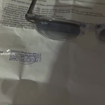 Atasun Optik Garanti Kapsamına Girmemesini Haklı Bulmuyorum!