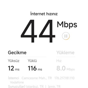 Vodafone Ev İnternetinde Sürekli Hız Düşüklüğü, Kesintiler Ve Haksız Cayma Bedeli