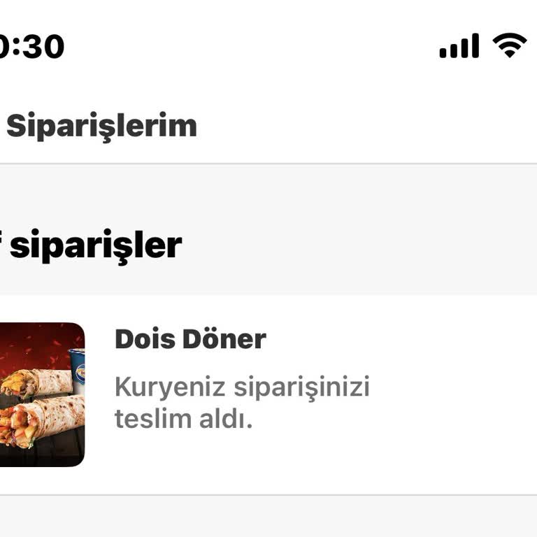Zurna Dürüm Siparişi Küçük Dürüm Olarak Geldi Ve Sahipten Saygısız Yanıt