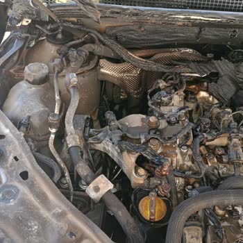 Park Halinde Yanarak Kaza Yapan Sıfır Kilometre Dacia İçin 55 Günlük Kasko Ve İkame Araç Talebi