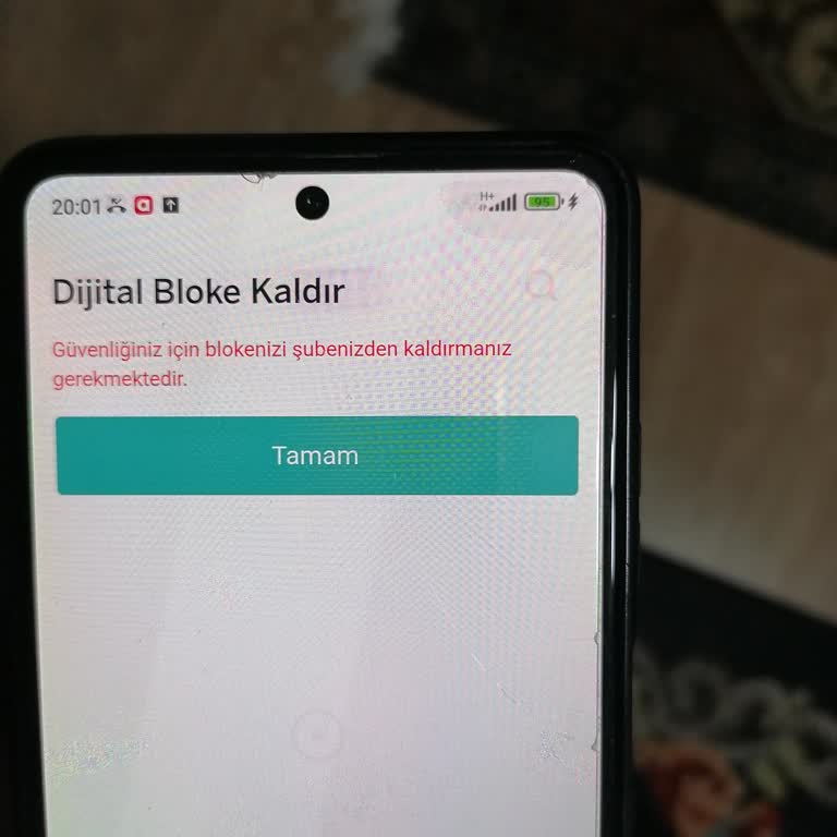280.000 TL’lik Hesabım 5 Gün Süren Dijital Bloke Nedeniyle Kullanılamaz