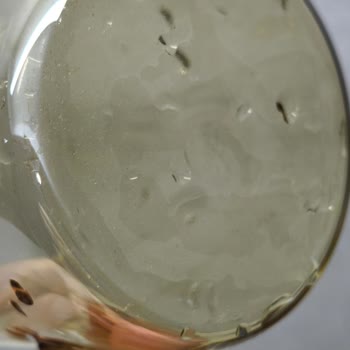 Amber Renkli Borosilikat Bardakta Tırtıklanma Ve Bozulma, Değişim Talebi