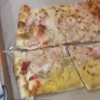 Pidem Mağazasından Alınan Tavuklu Pideler Çiğ Olarak Teslim Edilmiş