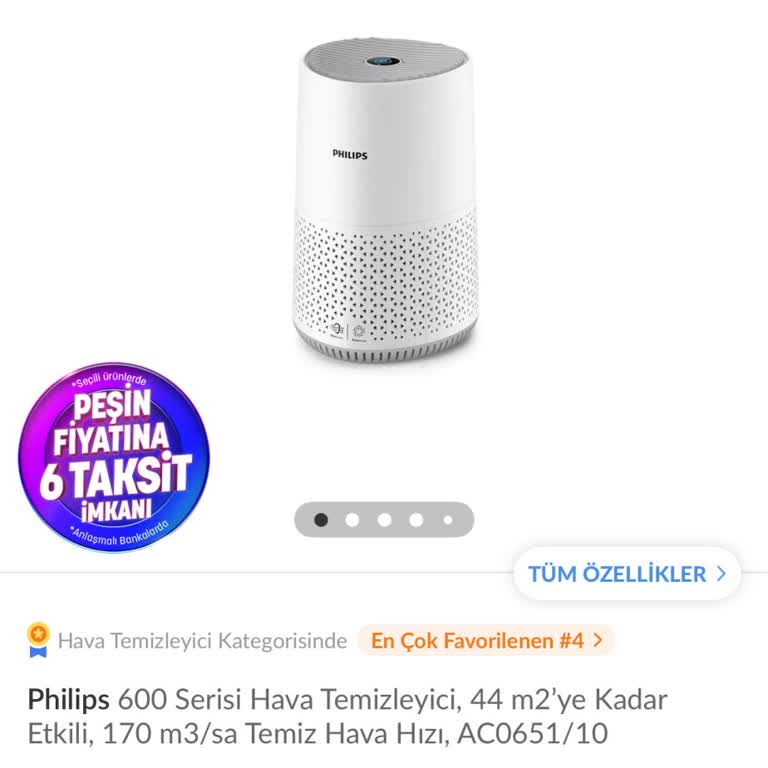 Philips Hava Temizleyicisinde Yanık Kokusu Ve Garanti Kapsamında Ücretsiz Tamir Talebi