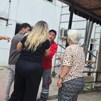Petrol İstasyonunda Çalışanların Fiziksel Saldırısı Ve Takibi