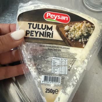 Peysan Tulum Peynirinde Metal Tel Ve Kıl Tespiti