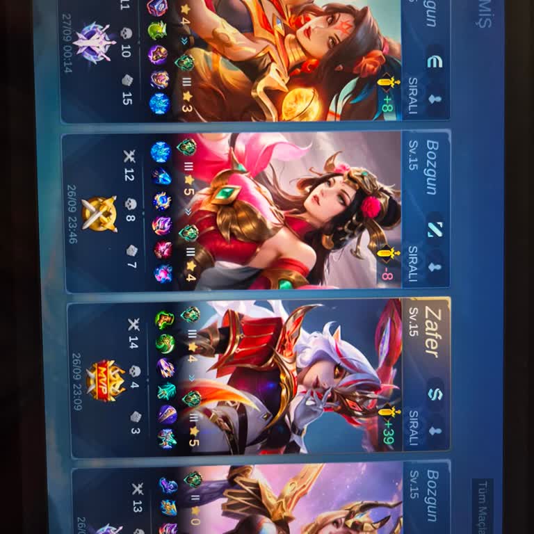 Mobile Legends: Bang Bang Eşleştirme Sistemi Nedeniyle Kazanma Oranım Düşüşte
