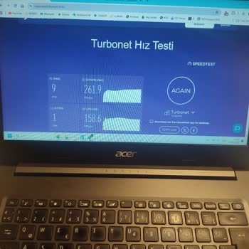 Turbonet 1000 Mbps Söz Verilen Hızda Sürekli Düşüş Ve Acil Çözüm Talebi