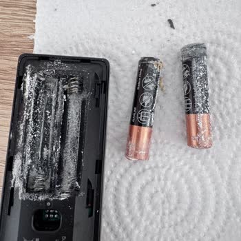 Son Kullanma Tarihi Geçmemiş Duracell Pilinin Akması Ve Kumanda Hasarı