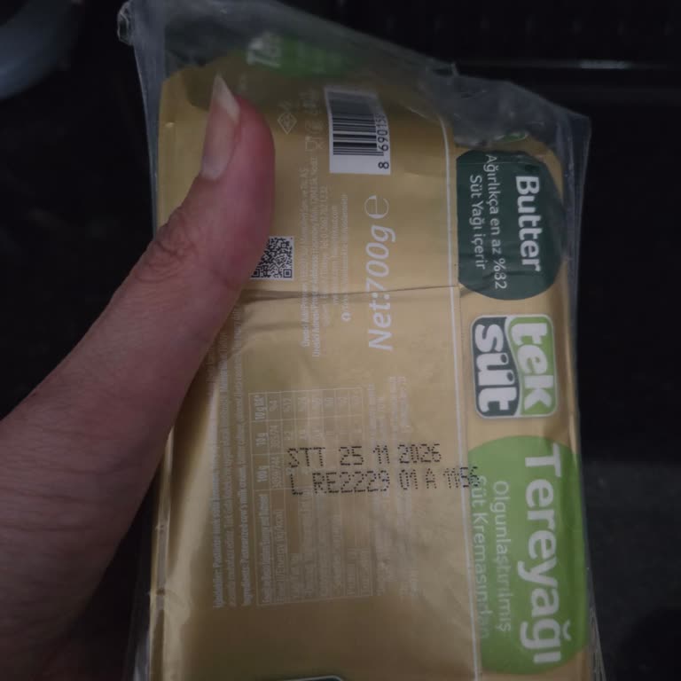 Tereyağının Zehir Gibi Tadından Şikayet