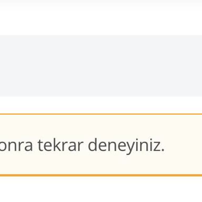 E-Devlet Sistem Hatası Elektrik Aboneliği Başvurusu Tamamlanamıyor