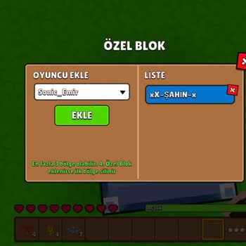 Yetkisiz Oyuncunun Koyduğu Özel Blok İçin Hızlı Kaldırma Ve Yaptırım Talebi