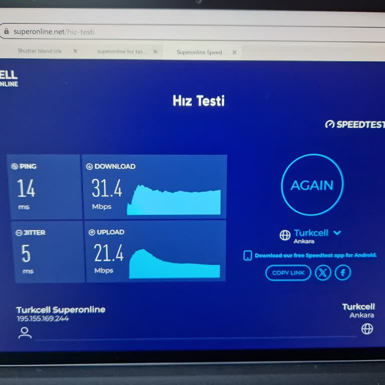 100 Mbps Taahhütlü İnternet Hız Sorunu Ve Cevapsız Müşteri Hizmeti