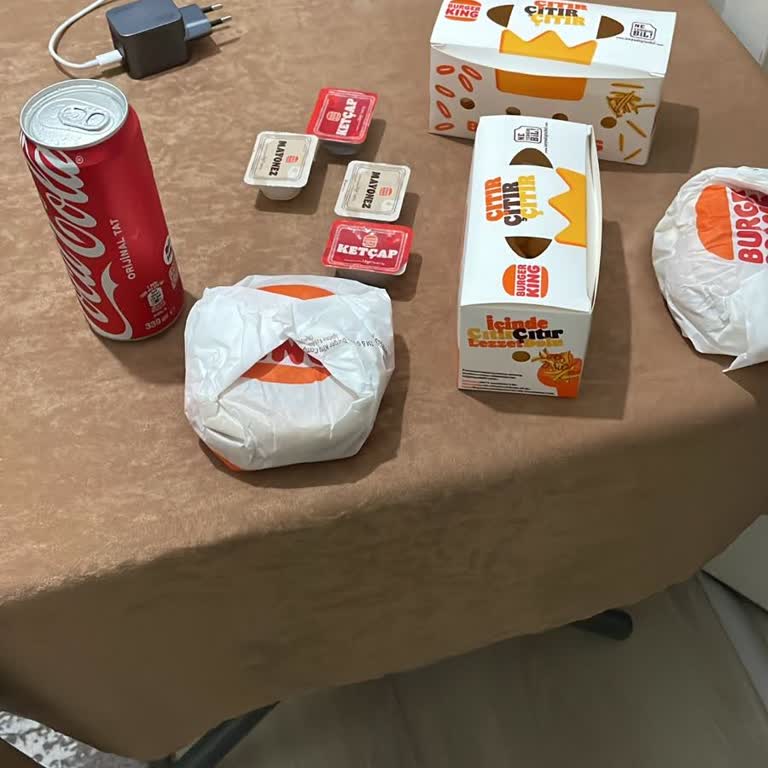 Güngören Real Burger King Şubesinde Uber Eats Siparişinde Fuse Tea İçecek Eksik