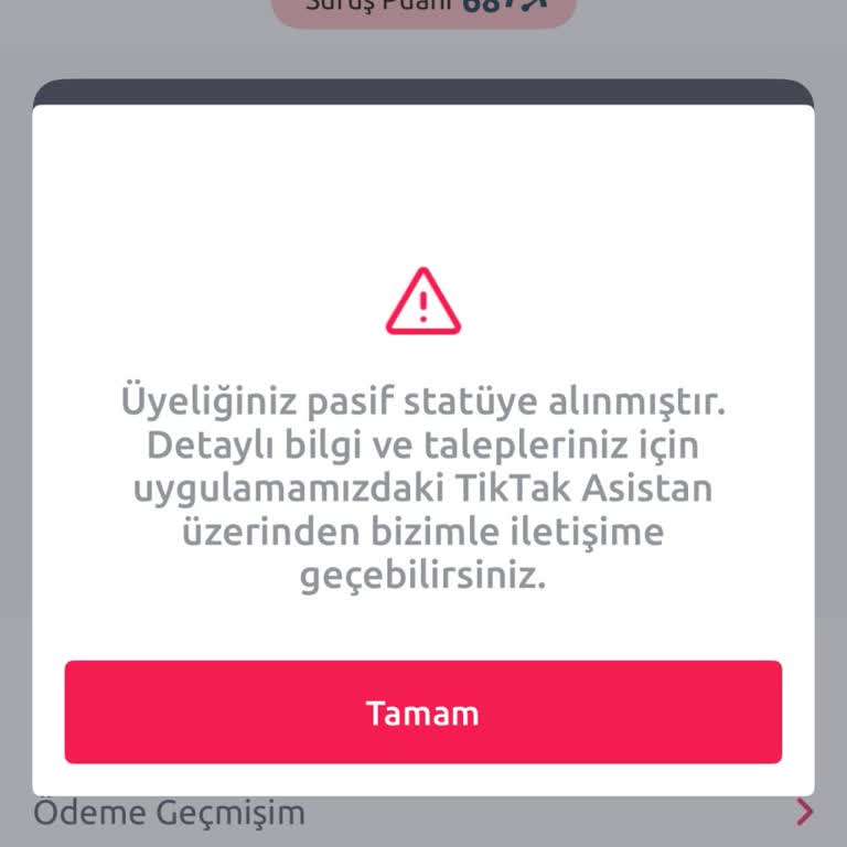 Açıklama Almadan Pasif Duruma Alınan Hesabım Ve Destek Yok