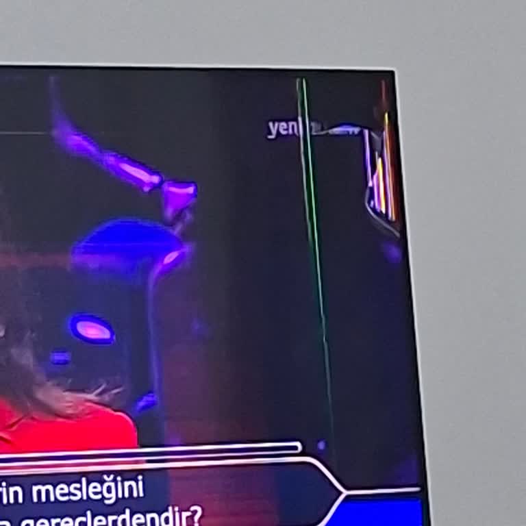 Yeni Televizyonumda Görüntü Sorunu Ve Kontrolsüz 25 Bin TL Panel Ücreti