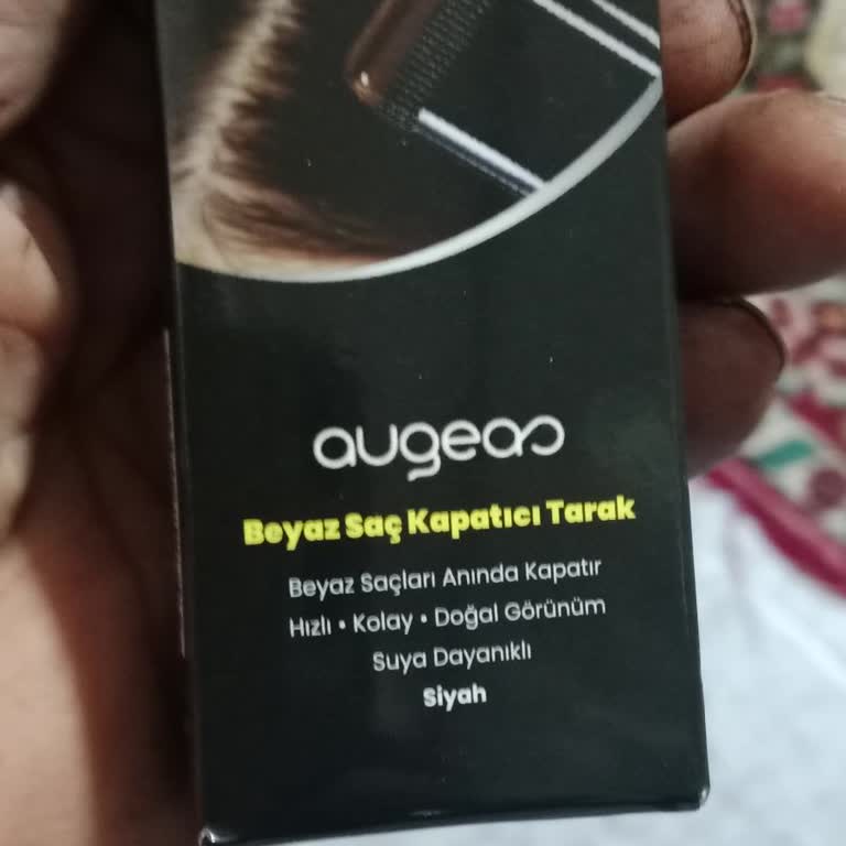 Augeas Beyaz Saç Kapatıcı Tarakta Tarak Parçası Eksik Ve Etki Sağlamıyor