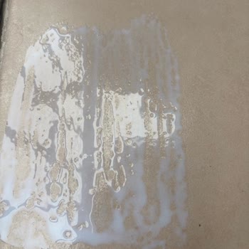 Bianca Liquid Diamond Vernik Şeffaf Olmadı, Fayanslar Beyaz Ve Bulanık Kaldı