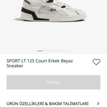 Lacoste Spor Sneaker'ında Kısa Sürede Yırtılma Ve Garanti Reddi