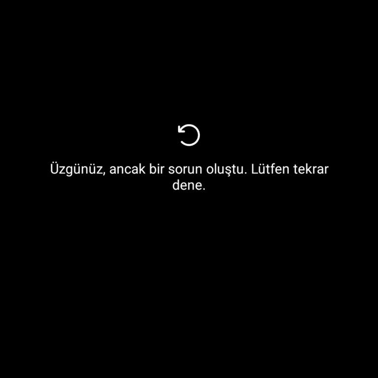Instagram Reels Ve Sohbet Geçmişi Açılmıyor, Hata Sürekli