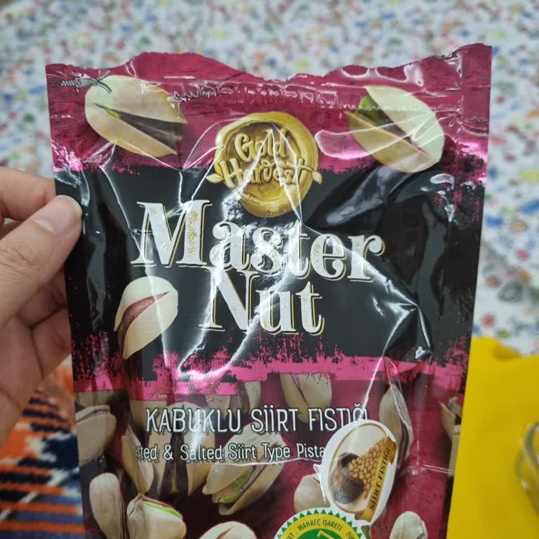 Gold Harvest Kuruyemiş Master Nut Kabuklu Siirt Fıstığında Bayat Ve Acı Tat Şikayeti