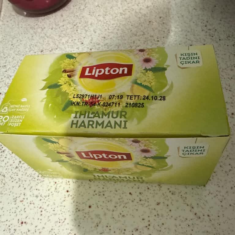Lipton Ihlamur Harmanı Çayda Deterjan Ve Parfüm Kokusu Sorunu