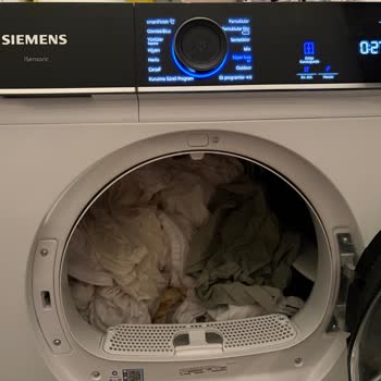 Siemens Kurutma Makinesinde Çarşaflar Aşırı Kırışıyor
