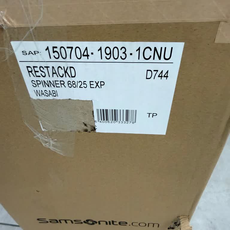 A101'den Samsonite Valizde Seri Numarasının Eksik Olması Ve Cevap Bekleniyor