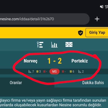 Nesine Kupon Kazancım Sistem Hatasıyla Kayıp İşaretlendi