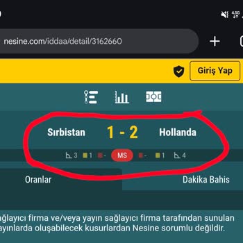 Nesine Kupon Kazancım Sistem Hatasıyla Kayıp İşaretlendi