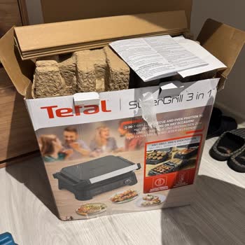 Kırık Tefal Supergrill 3 In 1 Tost Makinesi Teslim Edildi Garanti Kapsamında Değişim Talebi