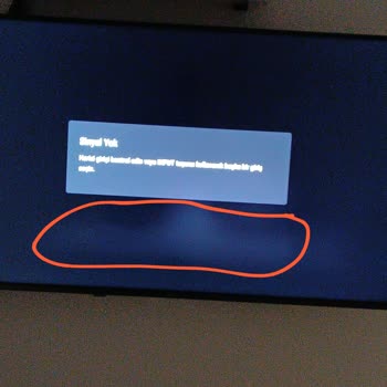 Regal 50R75UA11 Televizyonunun 18 Günlük Arızası Ve Değişim Reddi