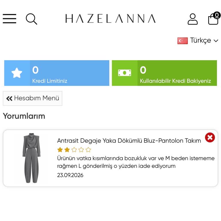 Hatalı Ürün Ve Yanlış Beden Gönderimi Sonrası Kargo Ücretinin Haksız Tahsilatı