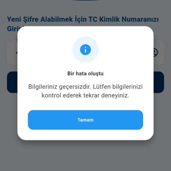 Emlak Katılım Mobil Uygulamasında Kayıt Ve Giriş Sorunu