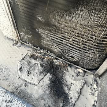 Baymak Klimasının Dış Ünitesinin Yanması Ve Güvenlik Sorunu