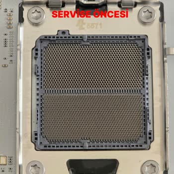 Servis Paketi İhmali Nedeniyle Anakart Pin Hasarı Ve Ücretsiz Değişim Talebi