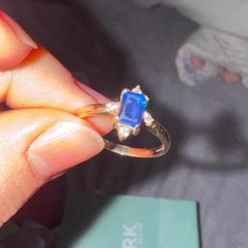 Safir Vintage Yüzük Üretim Hatası İadesi Reddedildi