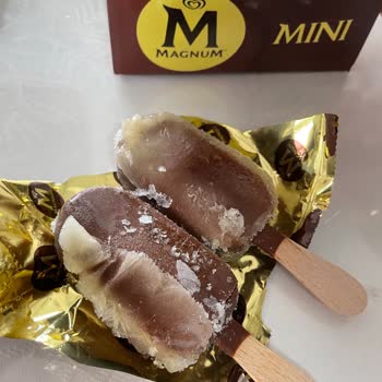 Magnum Mini Classic'te Buz Kristalleri Ve Yapışkan Tabaka Kalite Sorunu
